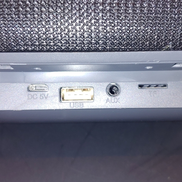 Bluetooth Speaker Portable - Blue with Shoulder Strap - Picture 8 of 10